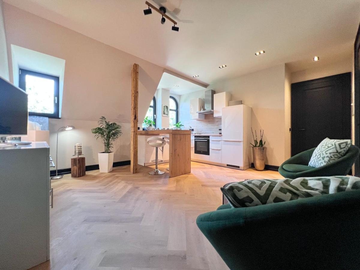 Aussergewoehnliche Ferienwohnung Stadtvilla Plauen Luaran gambar