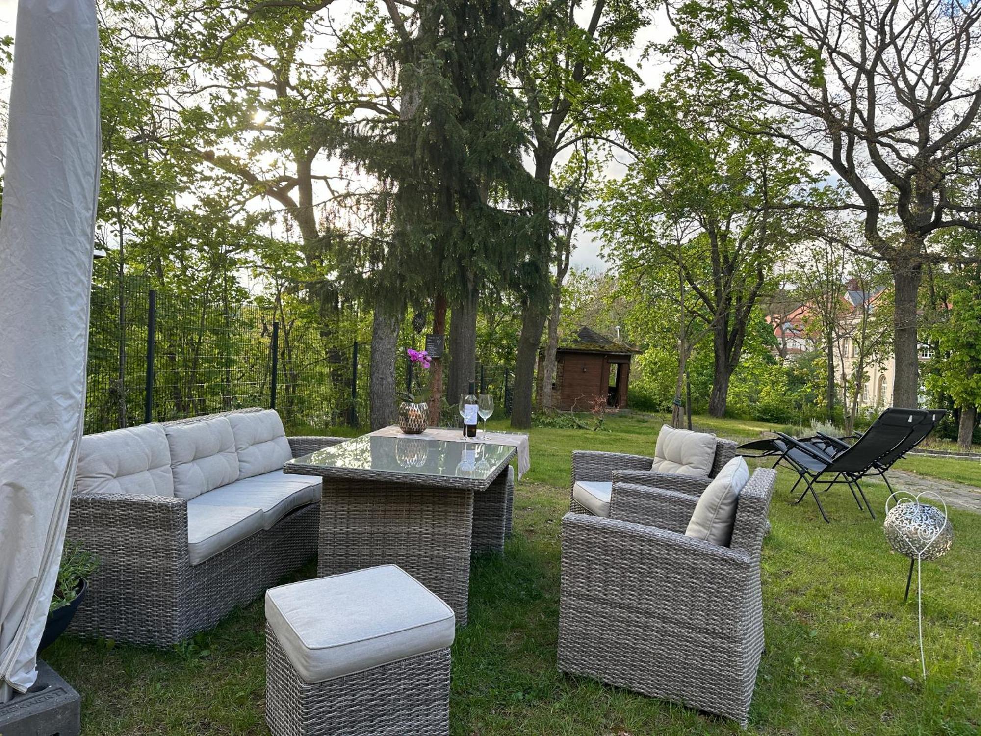Aussergewoehnliche Ferienwohnung Stadtvilla Plauen Luaran gambar